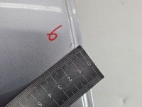 Drzwi tył prawe Mercedes ML W164 HB 5d srebrny C775