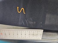 Klapa tył Renault Megane IV sedan 4d grafitowy TEKPN Klapa tył Renault Megane IV sedan 4d grafitowy TEKPN