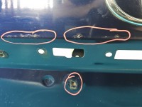 Klapa tył Toyota Avensis III T27 sedan 4d 8S6