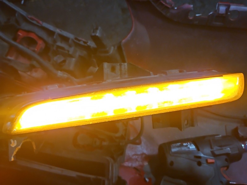 Kierunkowskaz przód lewy Porsche Panamera I 970 97063108152