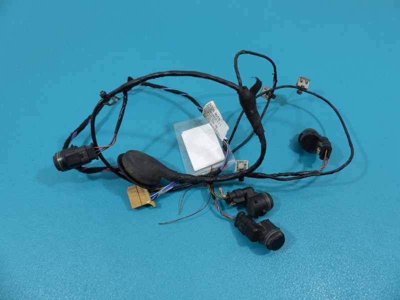 Wiązka zderzaka tył Skoda (oryginalne OE), z czujnikami parkowania, tył Skoda Octavia III Instalacja pdc 5E0971104, 5Q0919275C