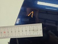 Drzwi tył lewe Vw Jetta V sedan 4d granatowy LD5Q