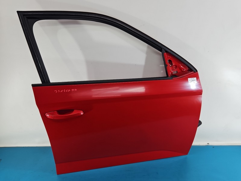 DRZWI PRZÓD PRAWE PASAŻERA Skoda Fabia III 5d LF3K