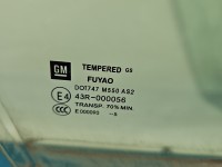 Szyba drzwi przód prawa pasażera Opel Insignia A 2015R HB