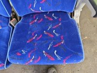 Fotel tył lewy III rząd tylny Vw Transporter T5 3 rząd