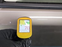 Drzwi tył prawe Nissan Note E11 HB 5d beżowy C30G