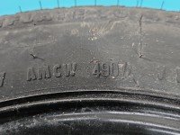 Koło zapasowe 15" dojazdowe dojazdówka Fiat Bravo II Rozstaw śrub: 4x100, Continental, 125 mm, Profil opony: 90, 4x98 R15...