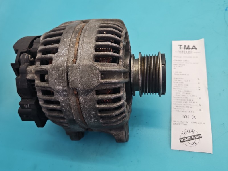 TEST Alternator Skoda Octavia II 1.9 tdi 06F903023F, 0124525091