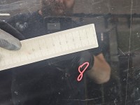 Maska przednia Mercedes W212 czarny 040U