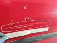 DRZWI PRZÓD PRAWE PASAŻERA Mercedes Vito W639 5d czerwony