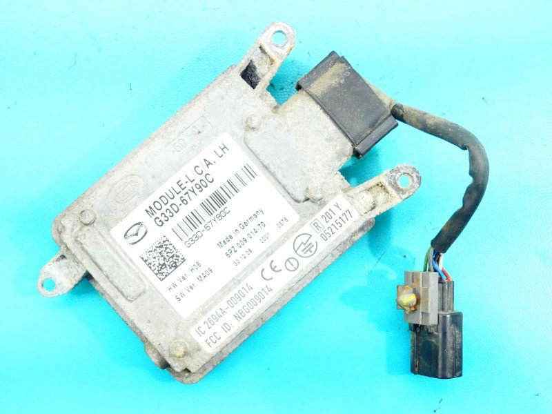 Sterownik moduł IMPRK1068237, G33D-67Y90C, Europejska, 8pin ASYSTENT ZMIANY PASA Mazda 6 II GH G33D-67Y90C