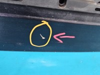 Klapa tył Renault Scenic III HB 5d granatowy, TEB66