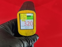 Maska przednia Vw Golf II czerwony LY3D