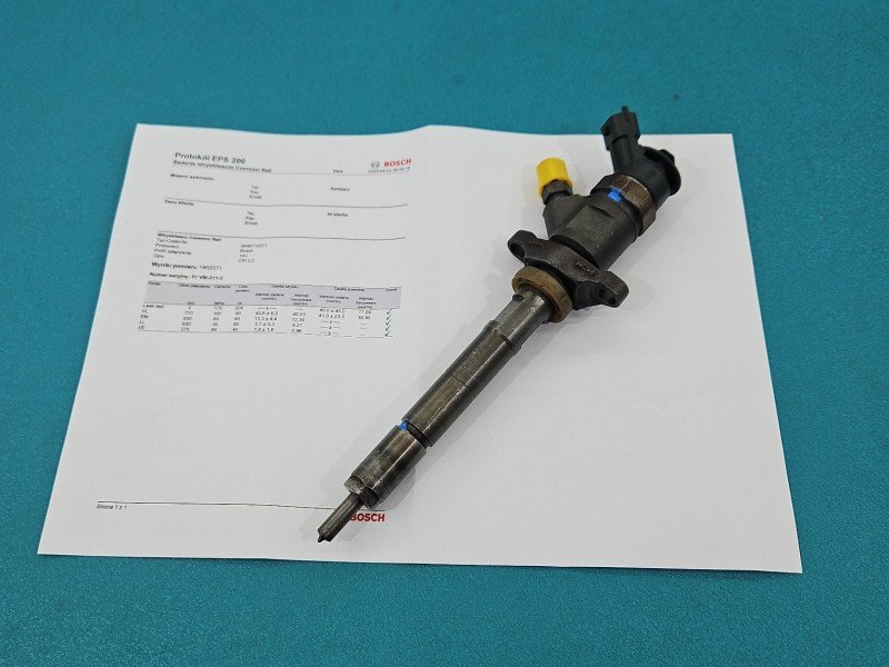 TESTOWANY Wtryskiwacz Peugeot 308 I 0445110311 1.6 hdi TESTOWANY Wtryskiwacz Peugeot 308 I 0445110311 1.6 hdi