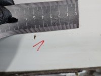 Drzwi tył lewe Fiat Doblo II HB 5d biały