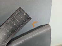 Drzwi tył lewe Kia Sportage II 04-10 HB 5d srebrny S6