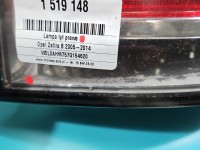 Lampa tył prawa Producent części: OPEL, odpryski odbłyśnika Opel Zafira B HB