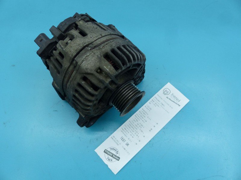 TEST Alternator Vw Golf V 0124325128 1.4 TSI