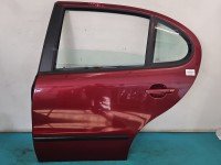 Drzwi tył lewe Seat Toledo II Leon I sedan 4d bordowy