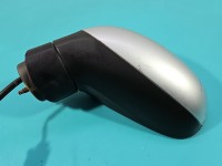 Lusterko lewe Seat Leon II Producent części: Seat, Pęknięte szkło, otarcia na obudowie 5pin KOLOR LS7Y europa