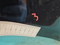 Błotnik przód lewy Mercedes E C207 A207 czarny 197