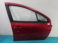 DRZWI PRZÓD PRAWE PASAŻERA Peugeot 307 5d bordowy EKQD