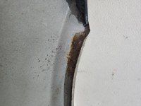 Błotnik przód lewy Bmw e90 srebrny TITANSILBER METALLIC (354)