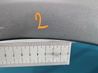 Błotnik przód prawy Toyota Yaris II srebrny 1F8