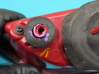 Lampa tył lewa LED Z KLAPY TYŁ 15-18 Uszkodzone mocowania, pęknięta obudowa. Uszczerbany klosz Hyundai Tucson III 15-20 HB