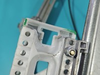 Podnośnik przód lewy SZYBY WINDA Audi A5 8T Popękane plastikowe mocowanie 6 PIN 2d