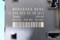 Sterownik moduł Mercedes-Benz (oryginalne OE), drzwi Mercedes Vito W639 6398200226