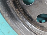 Felga stalowa 15" Vw Golf VII Szerokość felgi: 6.0", Rozstaw śrub: 5x112, Odsadzenie (ET): 43, Volkswagen, czarny, Kod...