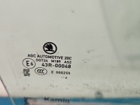 Szyba drzwi tył prawa Skoda Kamiq HB