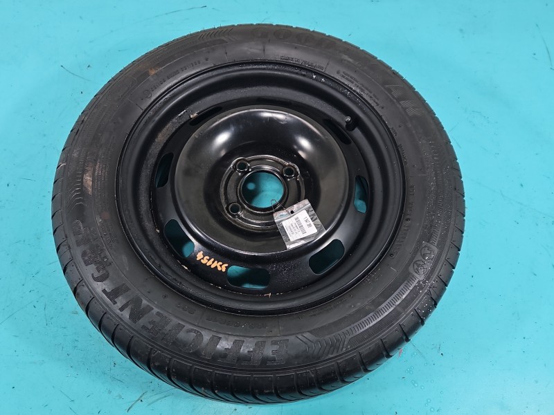 Koło zapasowe 15" dojazdowe dojazdówka Peugeot 208 I 12-19 Rozstaw śrub: 4x108, Goodyear, IMPRK1547389, 4x108 185\65\R15...