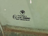 Szyba drzwi przód prawa Bmw e39 sedan