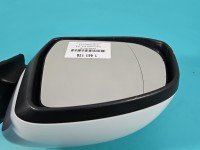 Lusterko lewe pin Ford Focus Mk3 HB biały 5B 5d europa