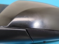 Lusterko lewe Renault Fluence czarny, malowana, elektryczny, Europejska, 10pin. Malowana obudowa czarny NV676 europa