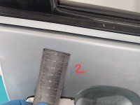 Drzwi przód prawe Toyota Corolla E12 4d srebrny 199