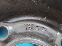 Felga stalowa 15" Citroen C-Elysee II 12- Szerokość felgi: 6.0", Rozstaw śrub: 4x108, Otwór centralny: 65,1, Odsadzenie...