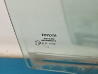 Szyba drzwi przód prawa pasażera Toyota Corolla E16 E18 13- 2018R sedan