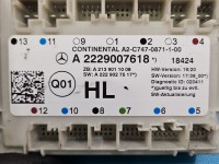Sterownik moduł Europejska, DRZWI L.t Mercedes W222 A2229007618