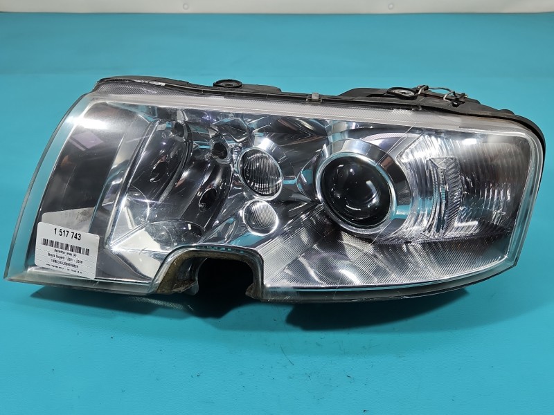 Reflektor lewy lampa przód Skoda Superb I EUROPA