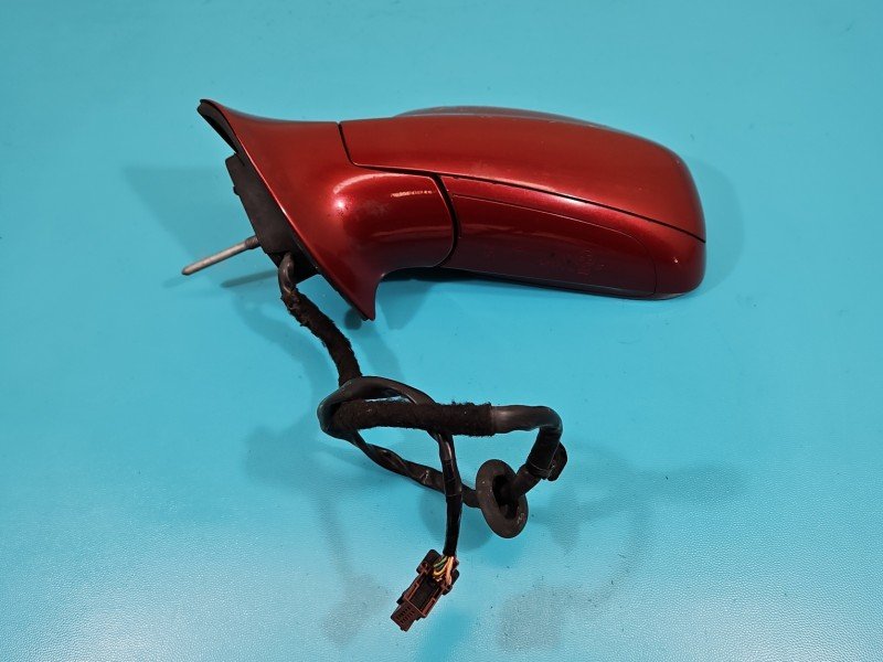 Lusterko lewe pin Peugeot 407 bordowy KJC 2d europa Lusterko lewe pin Peugeot 407 bordowy KJC 2d europa