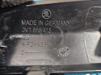 Listwa dekor deski Skoda Superb III 3V1858418E, 3V0857053A, 3V1858415 Europejska, kpl.