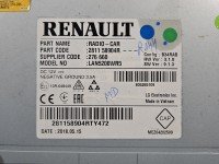 Radio fabryczne Dacia Sandero II 12-20 281158904R radioodtwarzacz