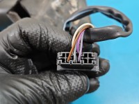 Lusterko lewe Vw Polo III 6N Rysy, przebarwienia na szkle. 5pin. Nie składa się SREBRNY LA7W europa