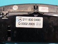 Konsola panel nawiewu Mercedes W211 2118300490