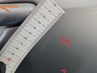 Drzwi tył prawe Mitsubishi Outlander I HB 5d srebrny, A31