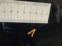 Drzwi tył prawe Vw Golf VI kombi 5d CZARNY L041