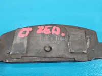 Tarcze hamulcowe tył klocki Mazda 6 II GH 2.0 citd